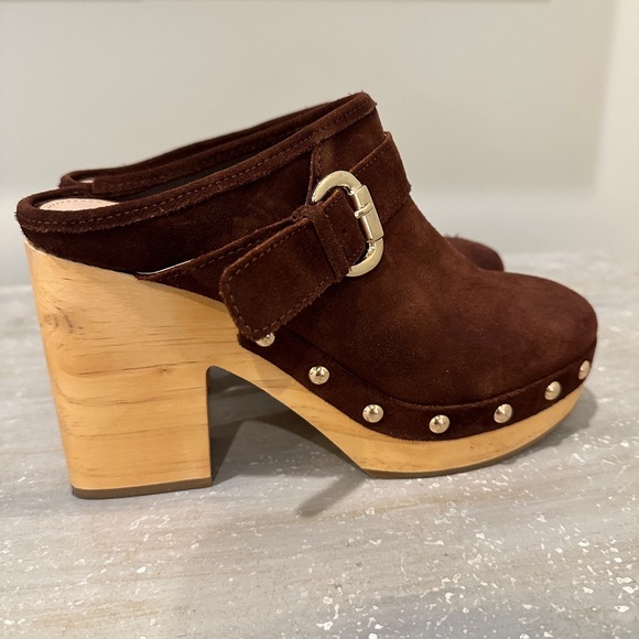 Steve Madden Hilde Wooden Platform Clog WORN ONCE - Picture 3 of 7